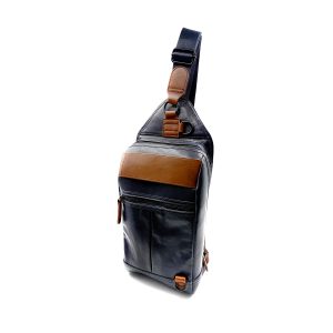 Leather Rucksack - Blue